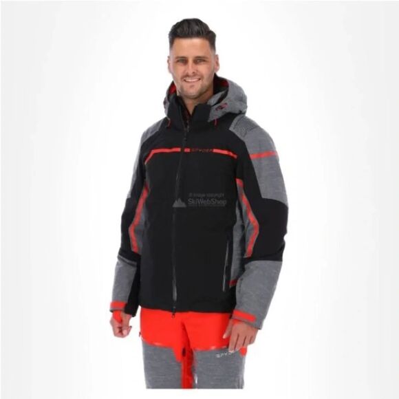 Spyder Men's Black Gray Ski Jacket with Red Accents SPYDER
Titan GTX ski jacket - Picture 16 of 16